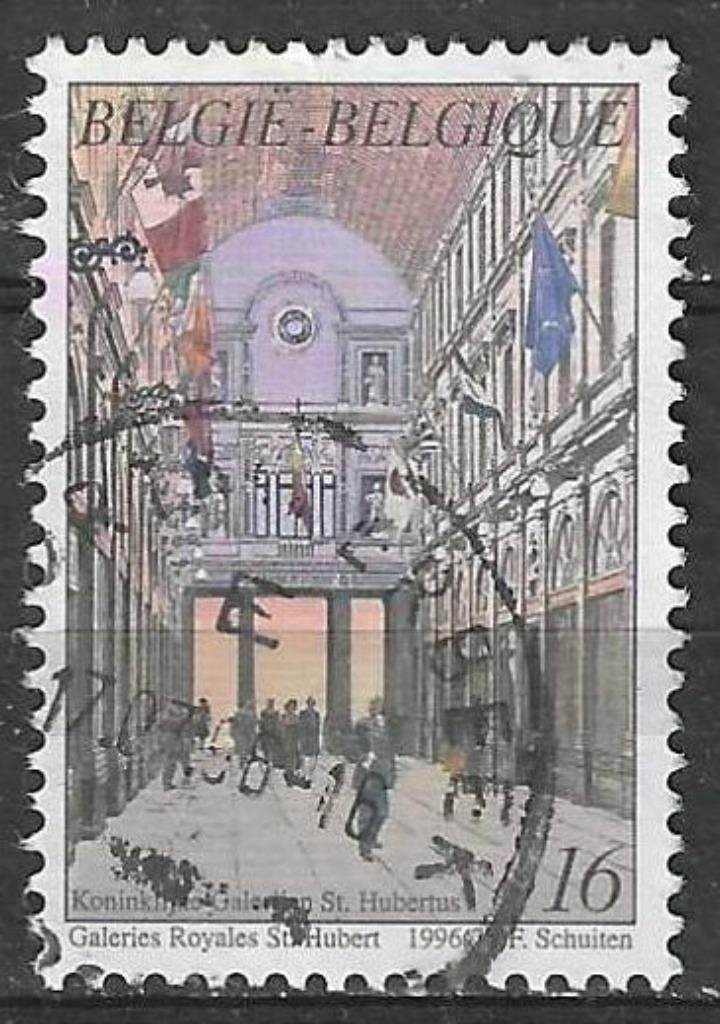 Belgique 1996 - Yvert/OBP 2643 - Bruxelles (ST), Timbres & Monnaies, Timbres | Europe | Belgique, Europe, Envoi
