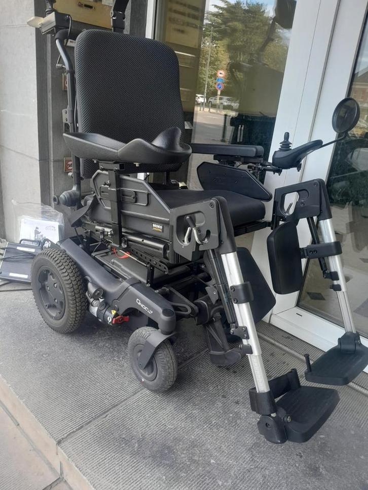 Quickie Q400r elektrische rolstoel PMR nieuwstaat, Diversen, Rolstoelen, Zo goed als nieuw, Elektrische rolstoel, Ophalen of Verzenden