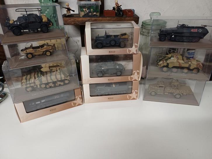 Vehicule militaire, Verzamelen, Militaria | Tweede Wereldoorlog, Landmacht, Miniatuur of Beeldje, Ophalen of Verzenden