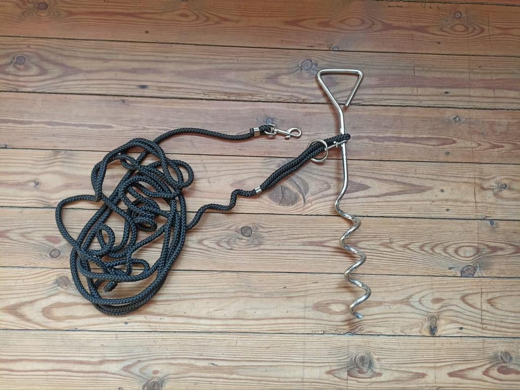 Lange hondenriem met bevestiging, Dieren en Toebehoren, Ophalen of Verzenden, Hondenriem