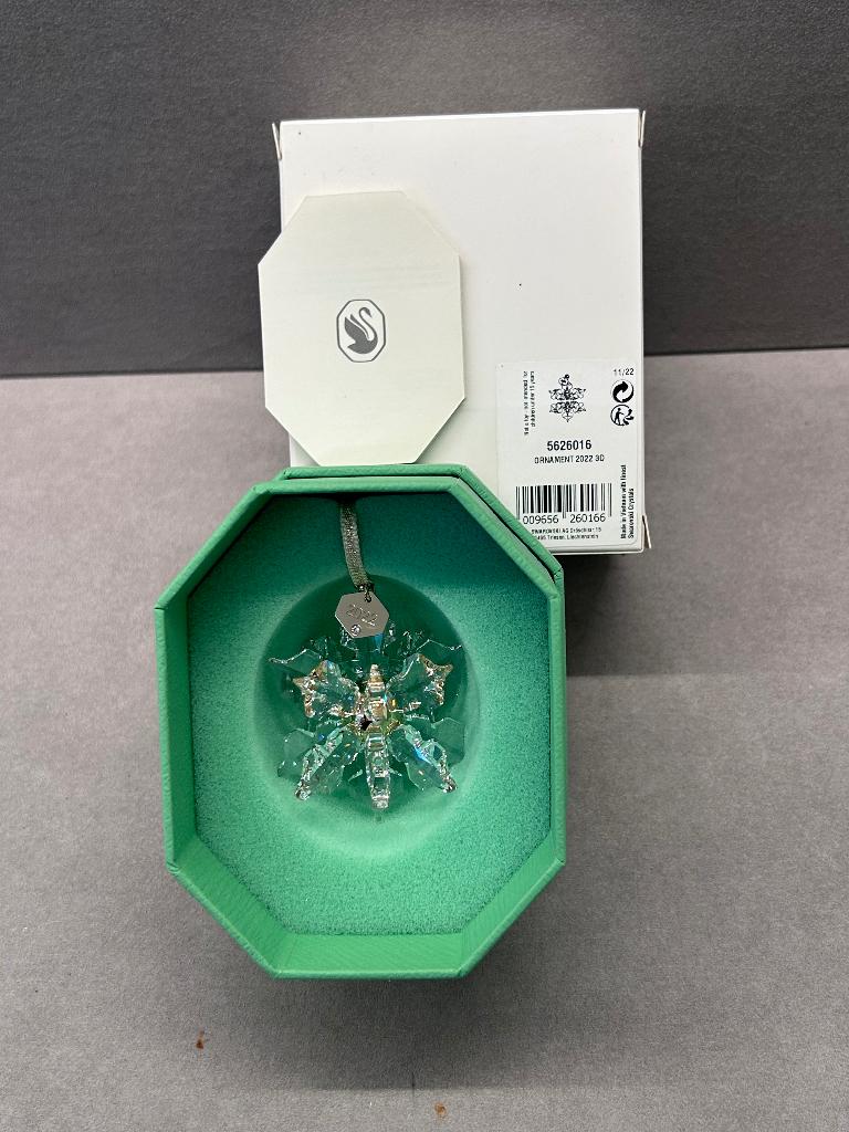 Swarovski Kerstster Limited Edition 2022 - 3D Ornament, Verzamelen, Swarovski, Ophalen of Verzenden, Nieuw, Figuurtje