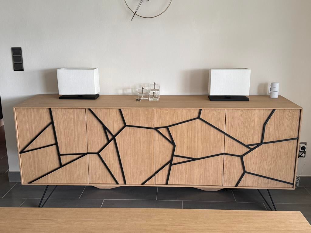 Buffet hêtre, Maison & Meubles, Avec tiroir(s), 25 à 50 cm, 200 cm ou plus, Moins de 100 cm