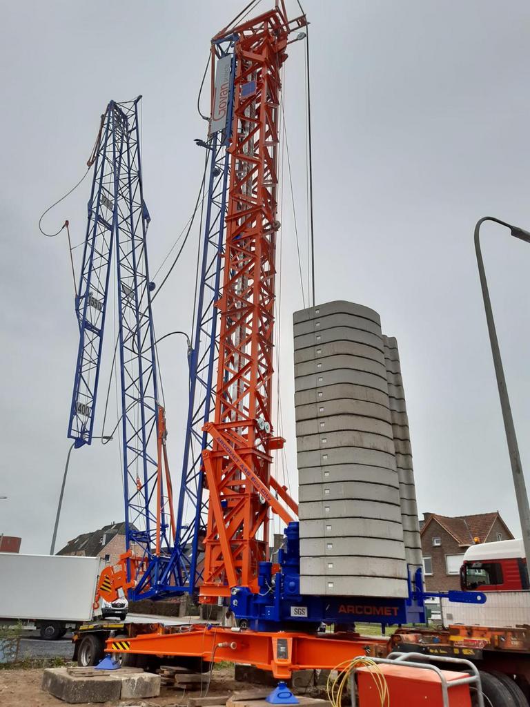 Torenkraan Arcomet A45, Zakelijke goederen, Machines en Bouw | Kranen en Graafmachines, Ophalen of Verzenden