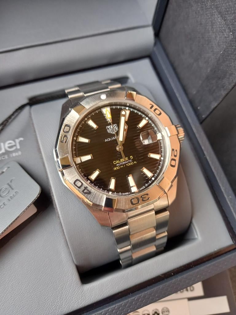 Tag Heuer Aquaracer cal 5, Enlèvement, TAG Heuer