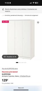 Armoire ikea kleppstad, Huis en Inrichting, Kasten | Kleerkasten, Ophalen, Zo goed als nieuw