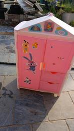 Poppen kleerkast, Enlèvement ou Envoi, Comme neuf, Moins de 90 cm, Moins de 75 cm