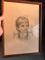 Portret van kindje, Ophalen