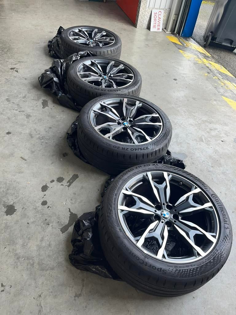 Pack été ️BMW OEM d’origine 20’’ M787 X3 G01 et X4 G02, Auto-onderdelen, Banden en Velgen, Ophalen of Verzenden