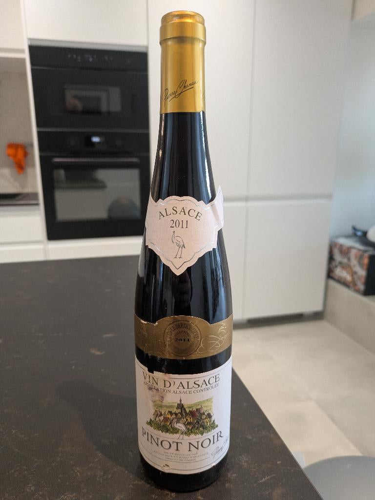 Pinot Noir Vin d'Alsace 2011, Collections, Vins, Neuf, Enlèvement, Vin rouge, France