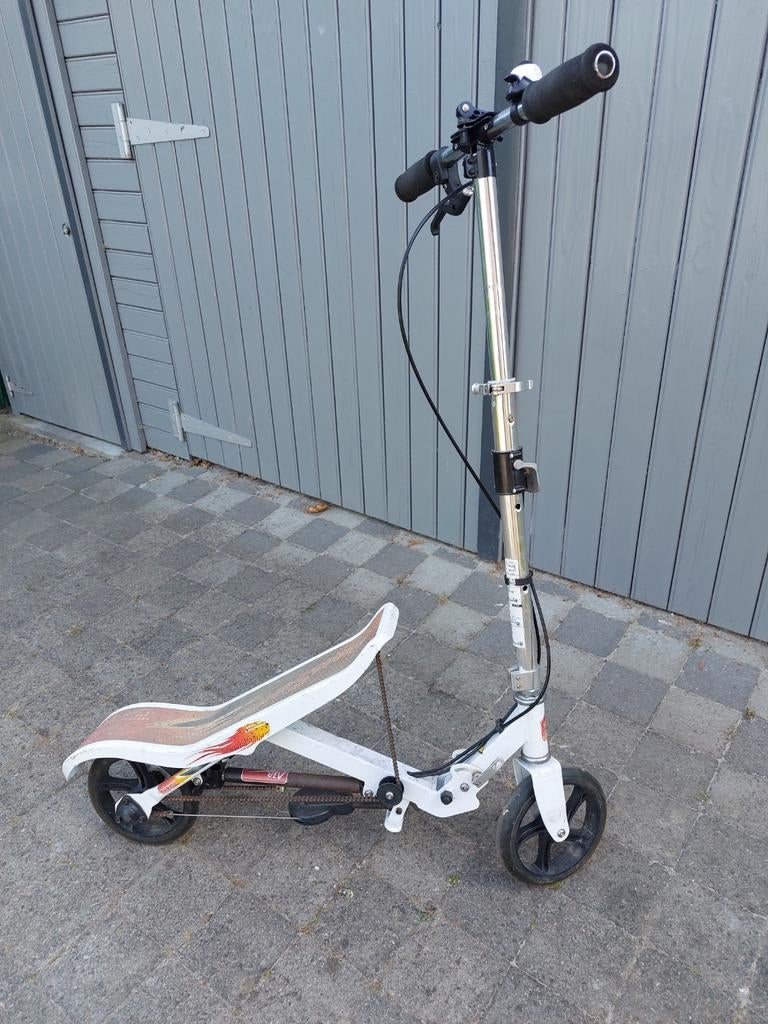 Space Scooter met rem en bel., Vélos & Vélomoteurs, Trottinettes, Enlèvement
