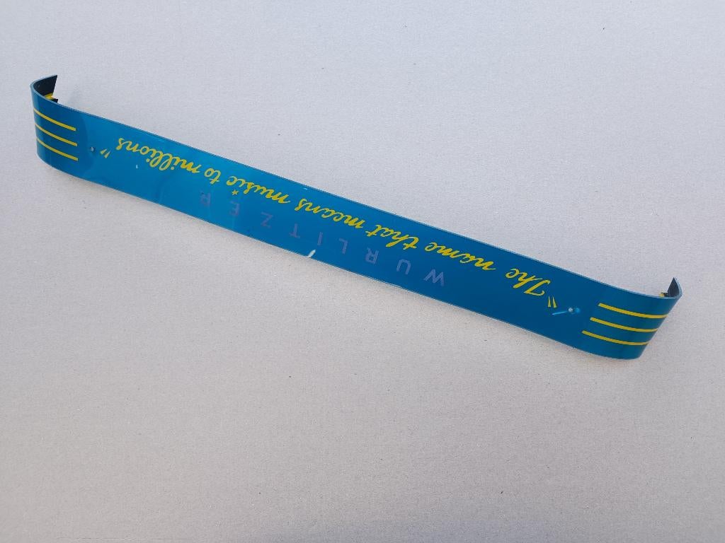 Top/ Plastic Wurlitzer 1600 (1953) jukebox, Envoi, Wurlitzer