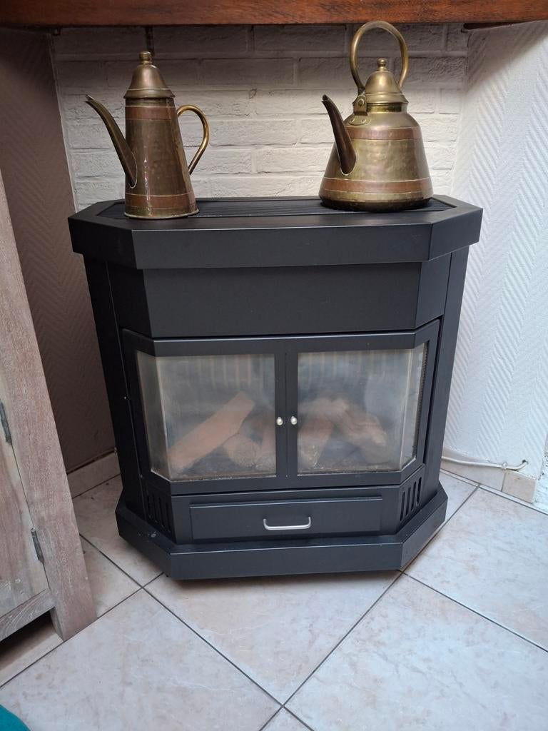 Gazkachel kleur zwart., Enlèvement ou Envoi