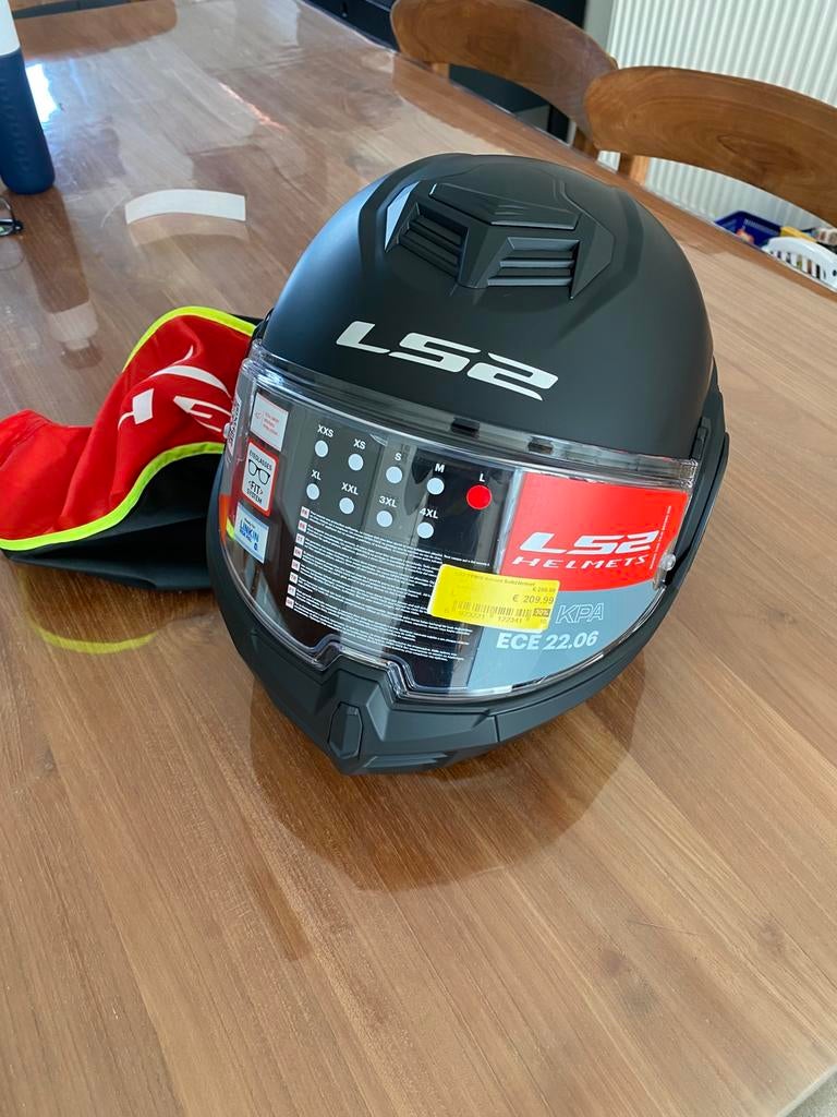 Helm (systeemhelm) LS2, Motoren, Ophalen, Systeemhelm