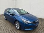 OPEL ASTRA SPORTS TOURER CAMERA-OPEN DAK-TREKHAAK-12M GARANT, Auto's, Euro 6, Blauw, Leder en Stof, Opel certified used cars