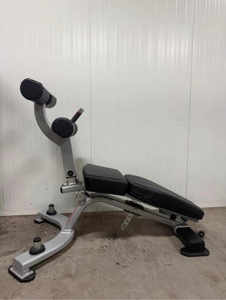 Star trac Adjustable Ab crunch bench / bank, Sport en Fitness, Fitnessmaterialen, Ophalen, Gebruikt, Benen, Overige typen
