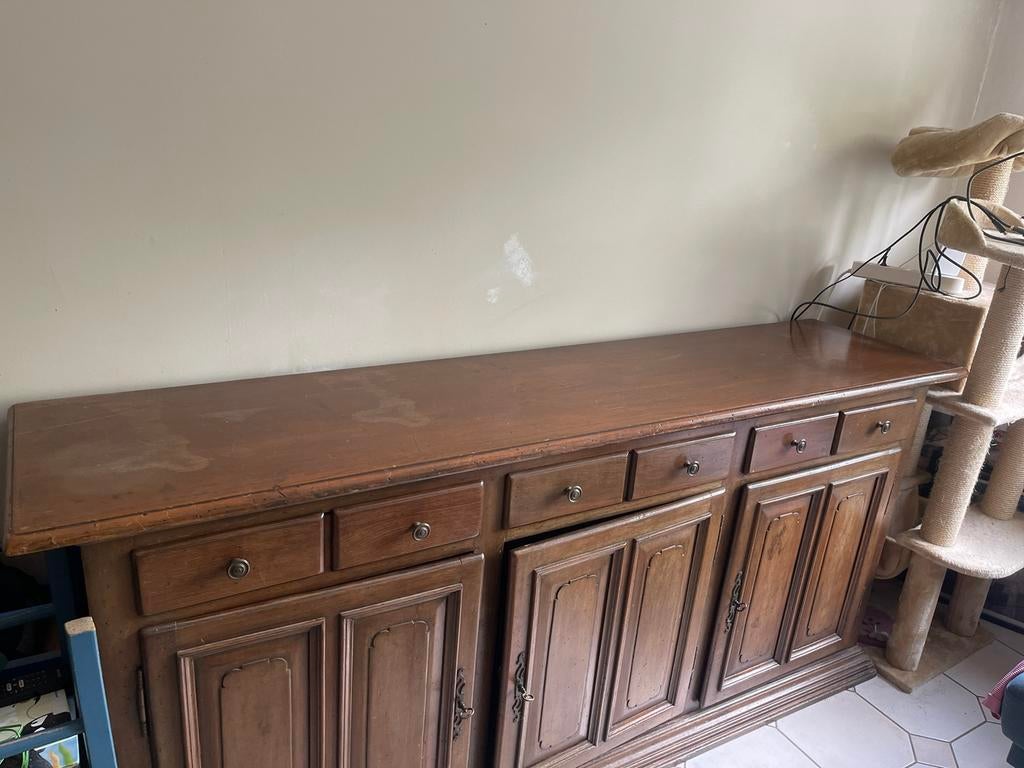 Dressoir, Ophalen, Gebruikt, Met deur(en), 200 cm of meer