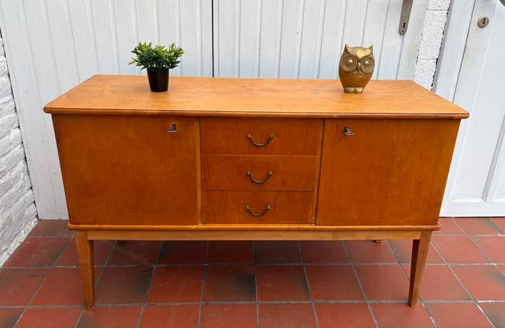 Commode/dressoir scandinave vintage, Maison & Meubles, Armoires | Commodes, Utilisé, Enlèvement