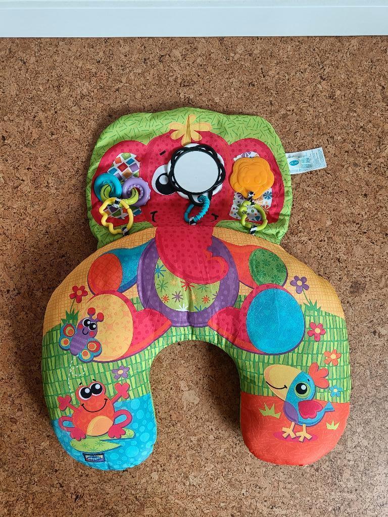 Elephant hugs activity pillow - PLAYGRO, Kinderen en Baby's, Speelgoed | Babyspeelgoed, Zo goed als nieuw, Overige typen, Ophalen