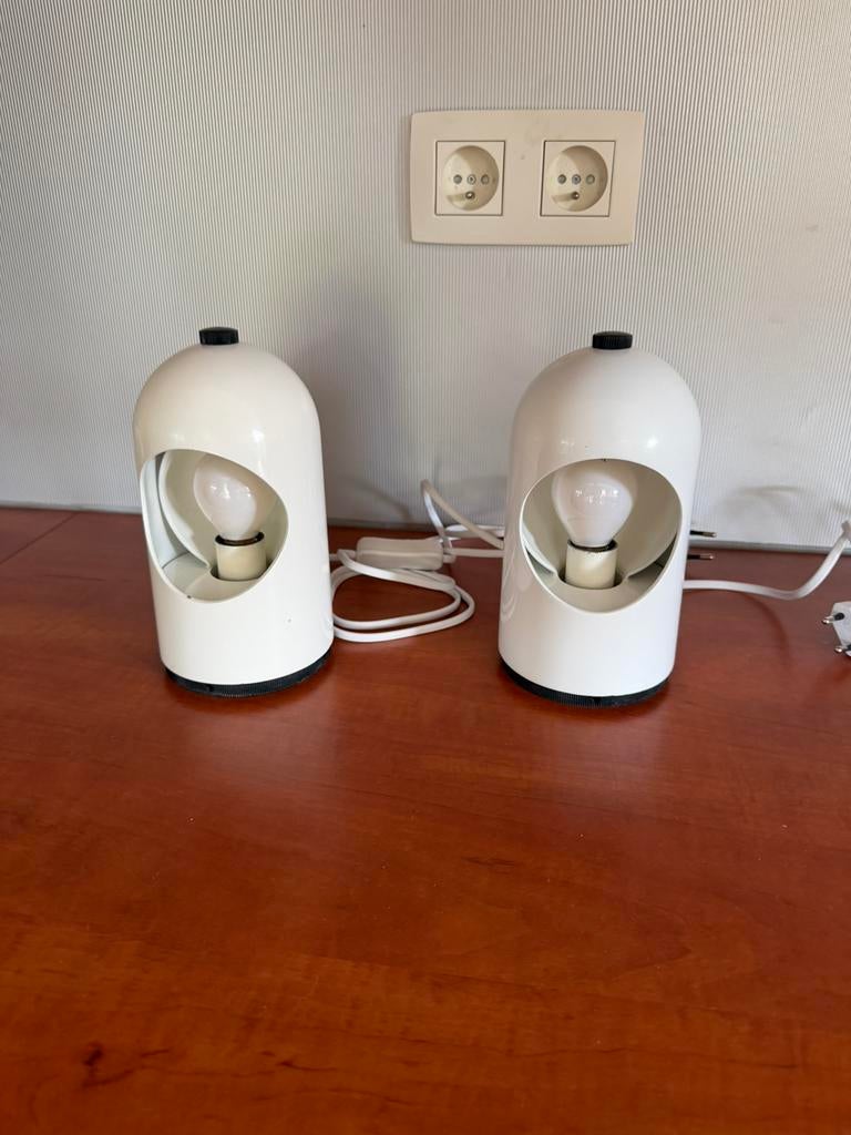 Lampe de table vintage Selene Italie, Antiquités & Art, Enlèvement ou Envoi