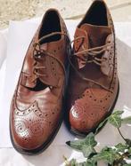 DERBIES rétro Scapa cuir véritable( Italie), Marque italienne, Comme neuf, Brun, Chaussures basses