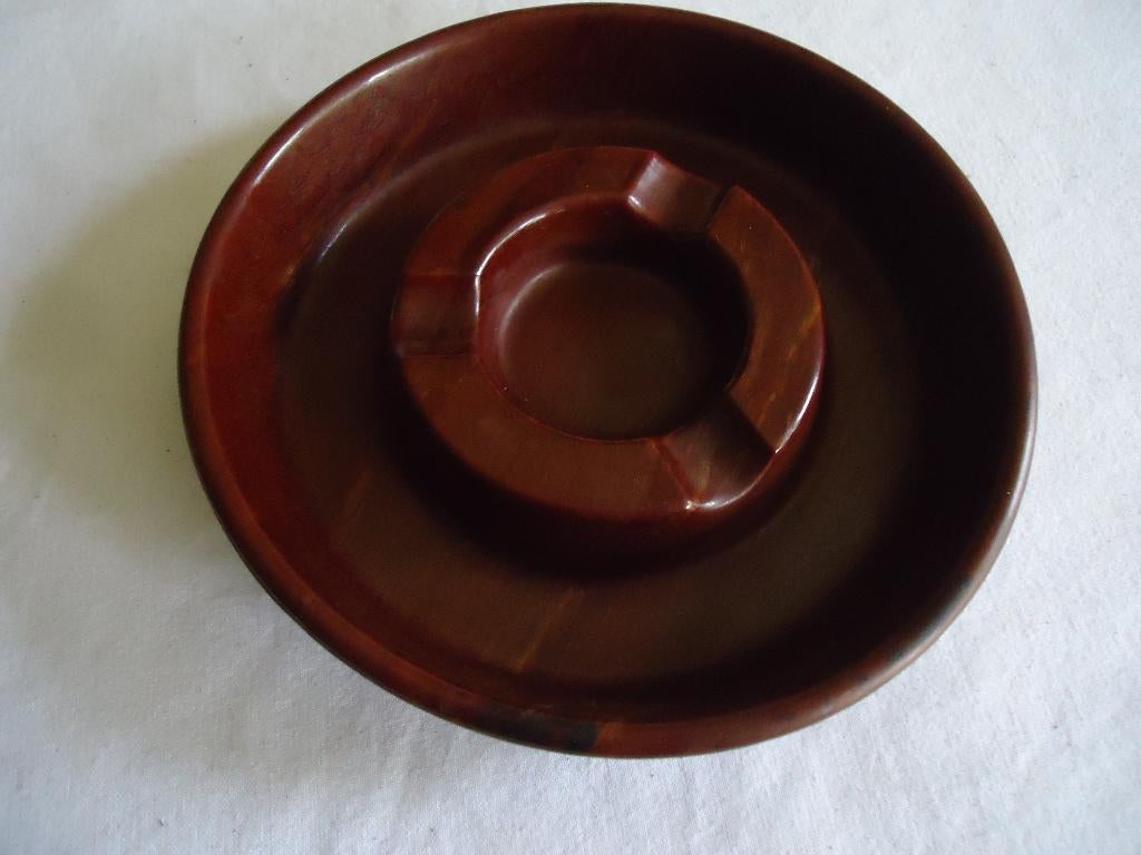 Cendrier vintage Gerling Sol-ohligs 14 cm année 1930 solinge, Enlèvement ou Envoi, Comme neuf, Ustensile