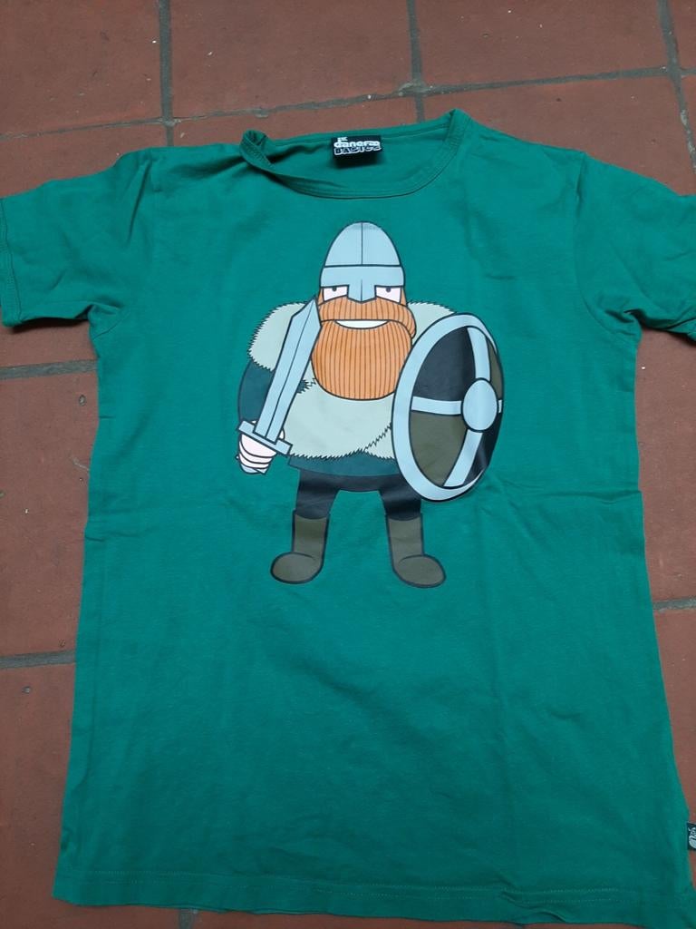 Groene T shirt 12j, Enfants & Bébés, Vêtements enfant | Taille 152, Enlèvement, Comme neuf, Garçon, Chemise ou À manches longues