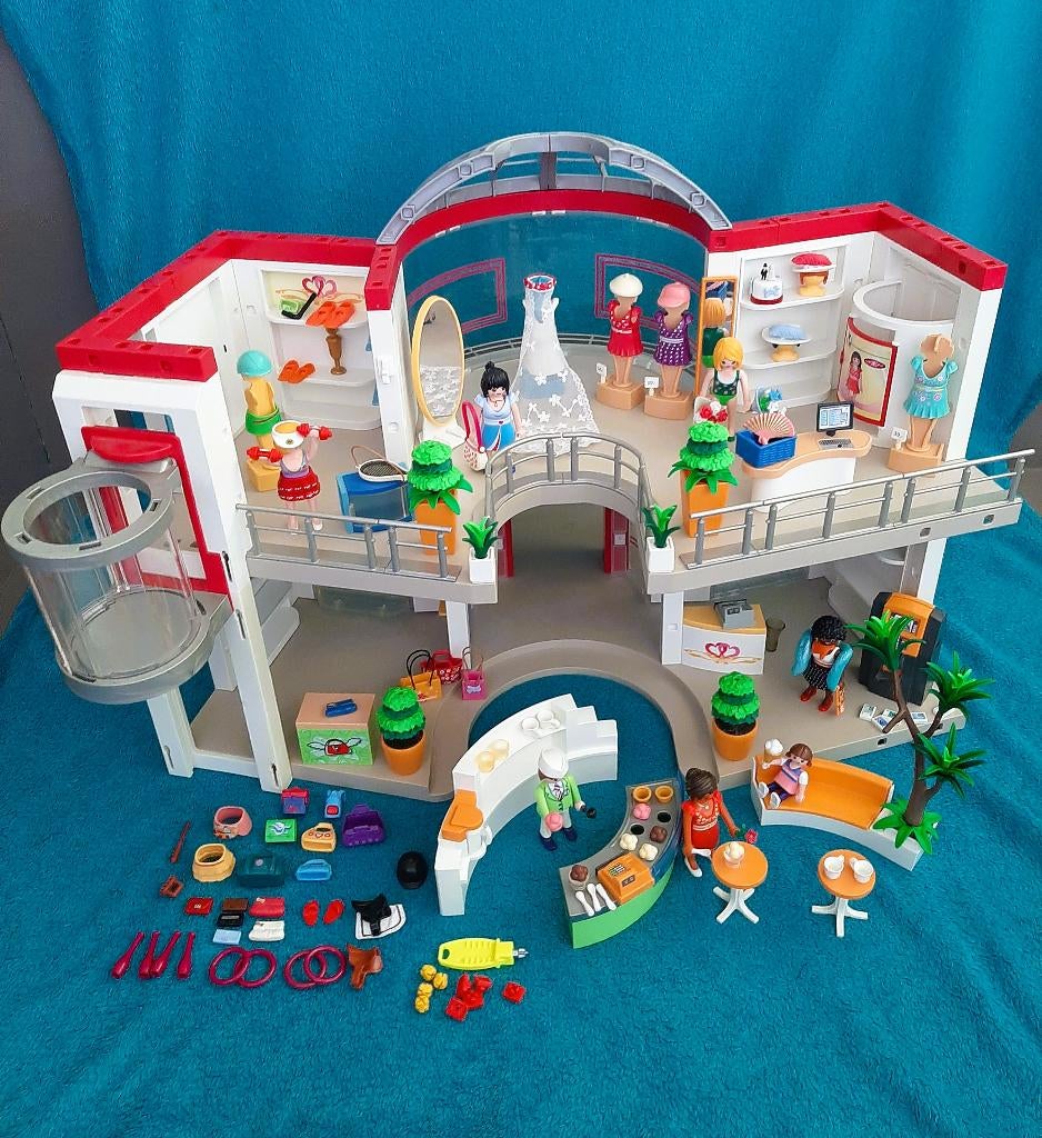 playmobil thema winkelen, Ophalen, Zo goed als nieuw, Complete set