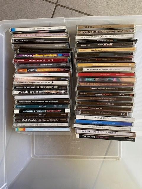 Kleine collectie van 46 cd's, Cd's en Dvd's, Ophalen of Verzenden, Gebruikt, Alternative