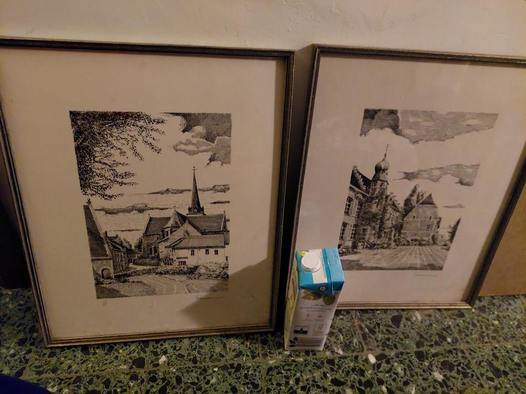 2 landschappen, Ophalen