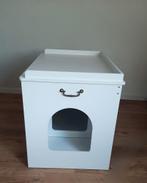 Meuble litière chat