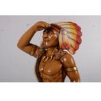 Indianenbeeld 185 cm hoog - tabacco indian, Enlèvement, Neuf