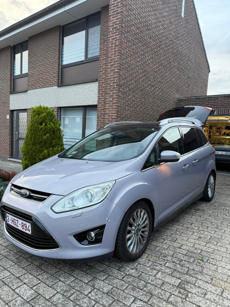 EXPORT - Ford Grand C-Max 2.0 TDCI - Automaat Full Option, Auto's, Ford, Automaat, Euro 5, Monovolume, Diesel