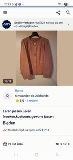 Echte leren jas dames, Kleding | Dames, Ophalen of Verzenden