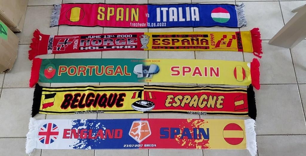 Lot Spanje sjaals voor verzamelaars, Verzenden, Zo goed als nieuw, Vaantje of Sjaal