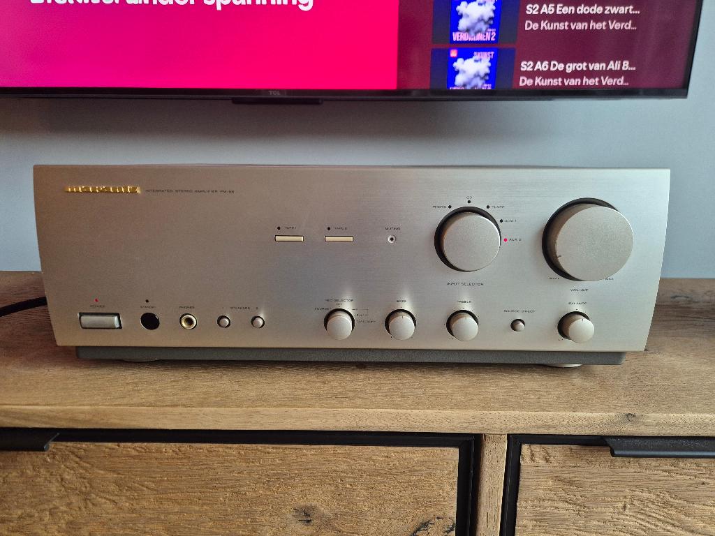 Amplificateur stéréo Marantz PM-68, Marantz, 60 à 120 watts, Comme neuf, Enlèvement