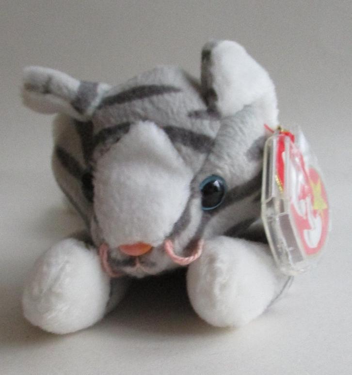 BEANIE BABIES: 50 -PRANCE-1997- Tijger - MINT / EXCELLENT, Verzamelen, Complete verzamelingen en Collecties, Verzenden