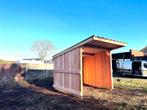 Budget Douglas Schuilhok 3 x 4 m (27 mm) – Zelfbouwpakket, Dieren en Toebehoren, Weidegang, 2 of 3 paarden of pony's
