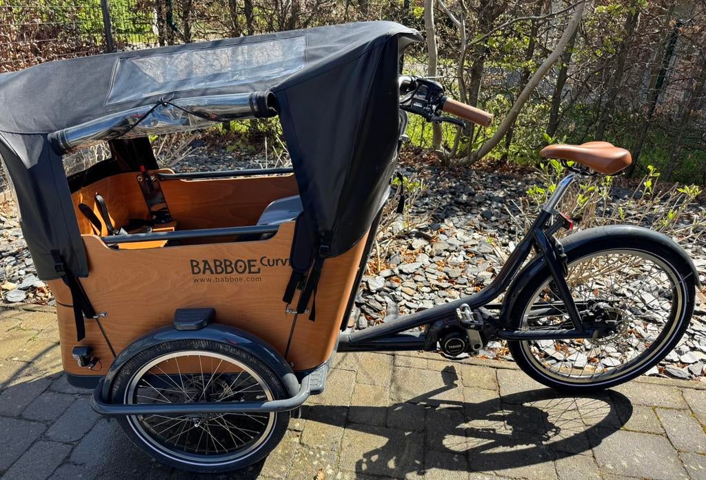 Babboe Curve Mountain 500Wh, 255km, Ophalen, Zo goed als nieuw