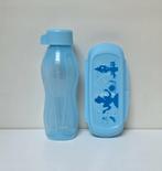 Tupperware « Petit Set Snack – Disney Princesse » bleu, Envoi, Neuf, Bleu, Boîte