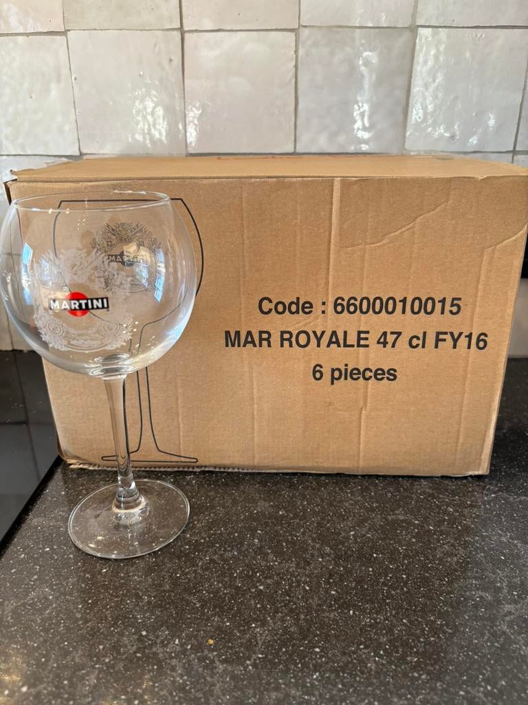 Martini glazen, Ophalen, Zo goed als nieuw, Borrel- of Shotglas