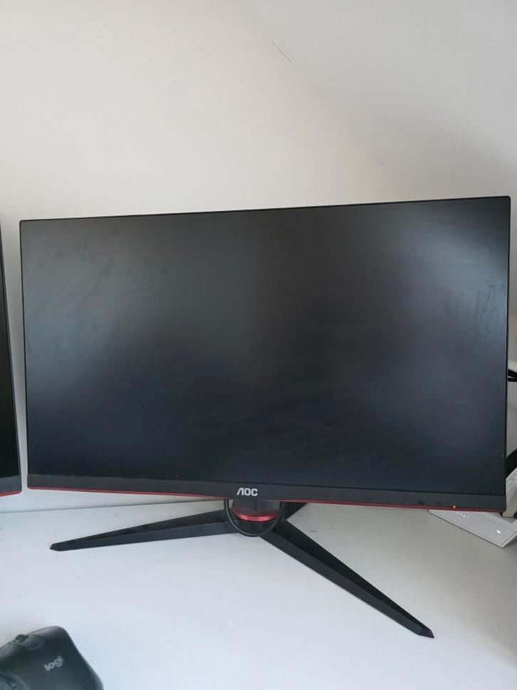 AOC 24 G2U, Computers en Software, Monitoren, Zo goed als nieuw, 101 t/m 150 Hz, DisplayPort, HDMI, Gaming, Ingebouwde speakers