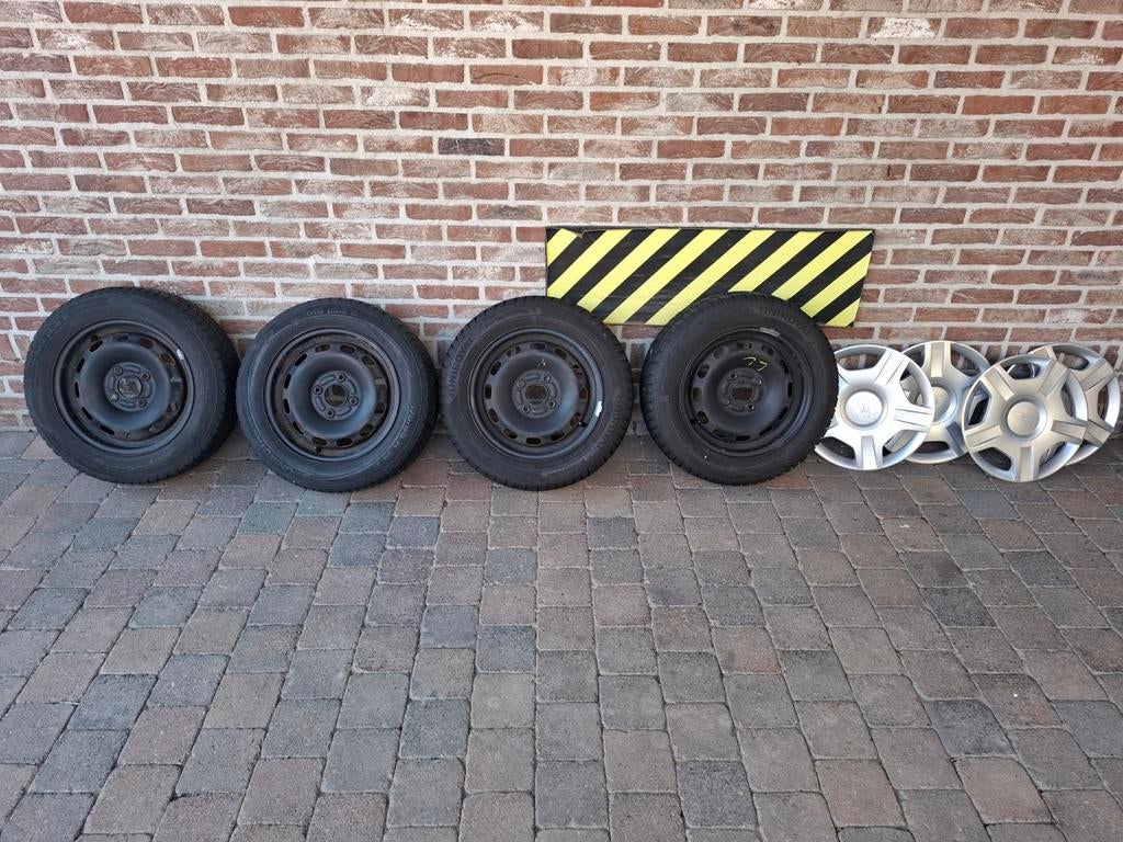 Auto velgen met winterbande, Auto-onderdelen, Klein materiaal, Ophalen