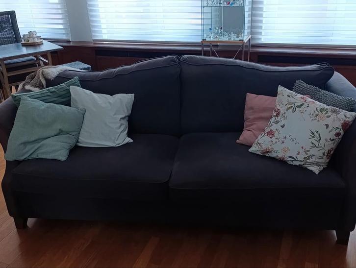 Sièges en tissu gris., Maison & Meubles, Canapés | Salons, Tissus, Enlèvement