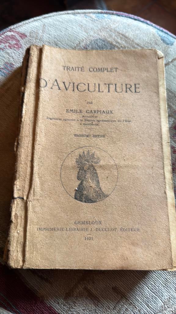 Volledige verhandeling over pluimveehouderij, Antiek en Kunst, Ophalen of Verzenden