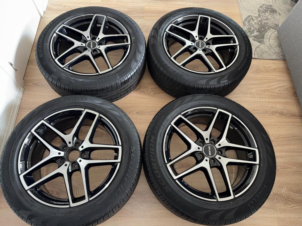 Jantes 19 mercedes amg OEM, Enlèvement ou Envoi, Pneu(s)