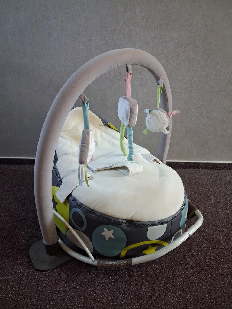 Doomoo zitkussen met schommel en activiteitenboog, Ophalen, Gebruikt