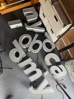 Verlichte LED doosletters (gevelreclame) – volledige set, Enlèvement, Aluminium, LED