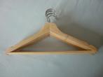 6 Massief Houten Kleerhangers, Ophalen of Verzenden, Nieuw, Hout, Volwassenen