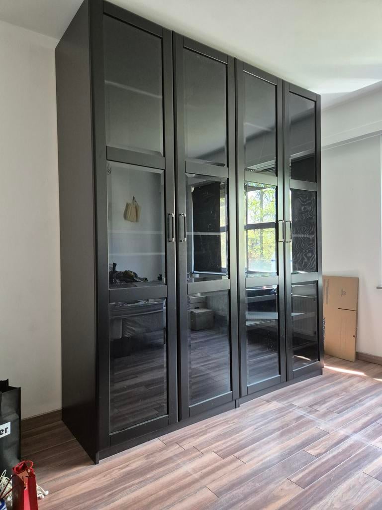 Ikea Pax Kleding Kast Zwart, Huis en Inrichting, Kasten | Kleerkasten, Ophalen