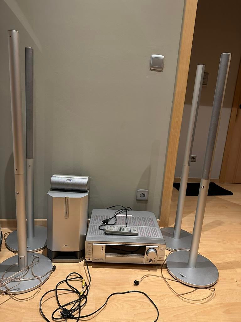 Home cinema systeem, TV, Hi-fi & Vidéo, Ensembles home-cinéma, Enlèvement, Utilisé, JVC